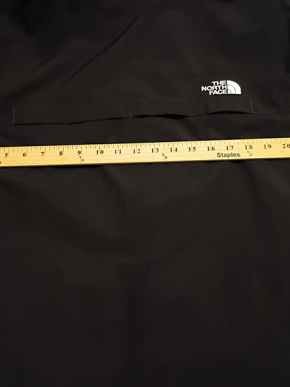 The North Face Black Dry Vent Jacket with Cystic Fibrosis Foundation Logos Sz M